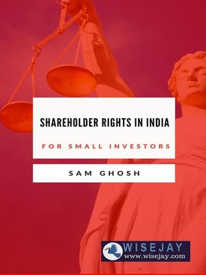 cover image of Shareholder Rights in India for Small Investors